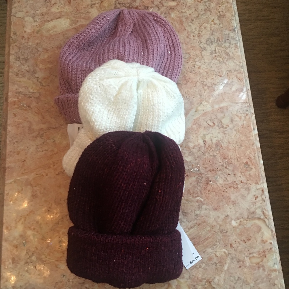 NWT BCBG EMBELLISHED HATS - Picture 2 of 2